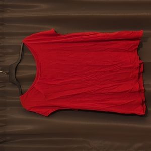 Sparkle red Lane Bryant t-shirt, size 26/28